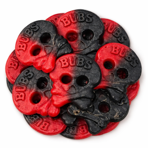 טרנד הגומי השוודי - באבס גולגולת טעם פטל ולקריץ