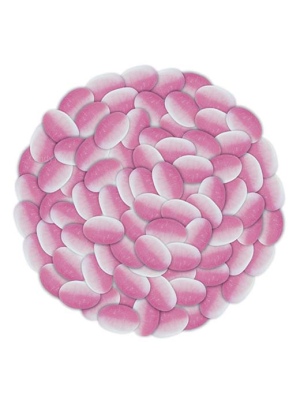 טרנד הגומי השוודי באבס מיני אובלס תות וניל חמוץ 