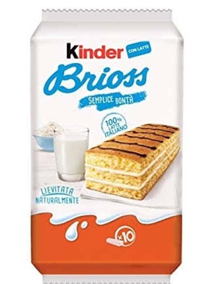 עוגת קינדר בריוש  - 10 חטיפים 290 גרם