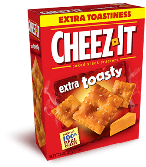 Cheez-It – קרקרים אקסטרה טוסט 198 גרם