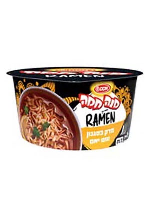 אסם מנה חמה ראמן בסגנון טום יאם 70 גרם