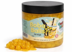 בובה בולס כדורי ג'לי בטעם וניל 600 גרם