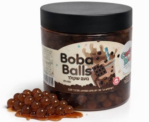 בובה בולס כדורי ג'לי בטעם שוקולד 600 גרם