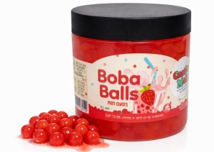 בובה בולס כדורי ג'לי בטעם תות 600 גרם