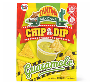 מארז נאצ'וס עם מטבל גוואקמולי 150 גרם