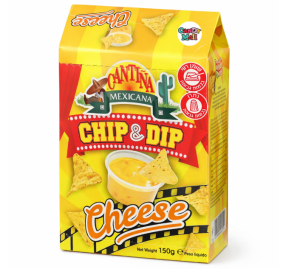 מארז נאצ'וס עם מטבל גבינה 150 גרם