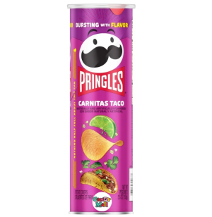 פרינגלס צ'יפס בטעם טאקו קרניטס 158 גרם