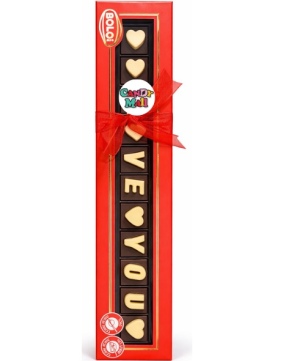 מתנת שוקולד חלב ולבן ליום האהבה