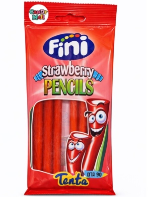 פיני לקריץ גומי בטעם תות חמוץ