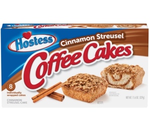 הוסטיס עוגות קפה קינמון סטרויזל