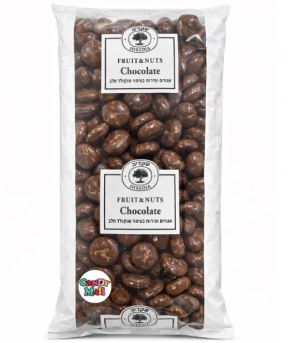 שקדיה עוגיות מצופות שוקולד חלב