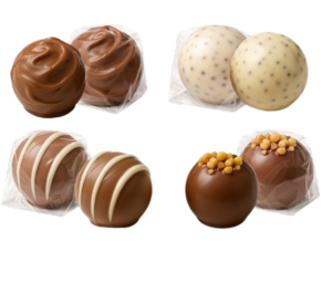 שוקוליק מבחר פרליני טראפלס בטעמים שונים