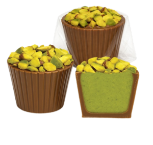 שוקוליק פרליני שוקולד חלב במילוי פיסטוק וקדאיף