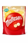 Maltesers מלטיזרס  כדורי שוקולד לבן עם ליבת מאלט פריכה 74גרם