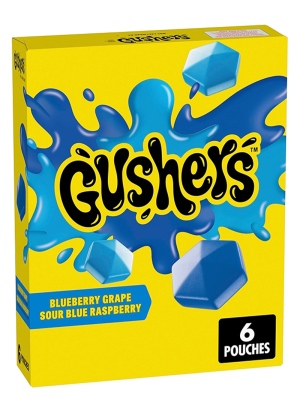 סוכריות גאשרס במילוי נוזלי אוכמניות ענבים ופטל כחול חמוץ