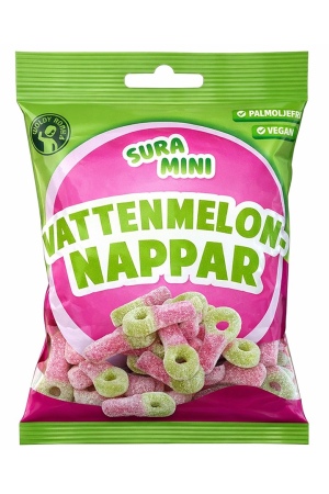 טרנד הגומי השוודי – מיני מפתחות אבטיח