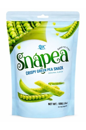 Snapea חטיף אפונה ירוקה קריספי בטעם טבעי