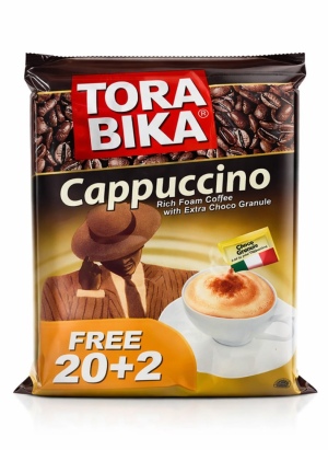 טורא ביקה קפוצ'ינו עם שוקולד 250 גרם Torabika Cappuccino