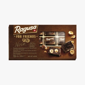 Ragusa רגוסה פרינדס שוקולד מריר 132 גרם