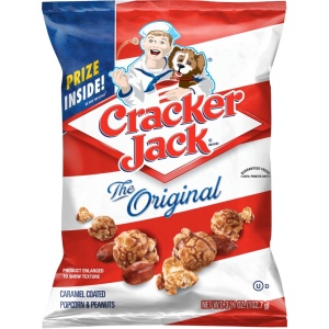 Cracker Jack פופקורן מצופה קרמל עם בוטנים 88 גרם