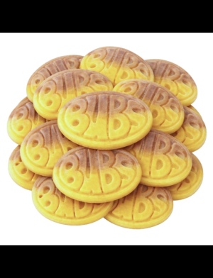 BUBS גומי שוודי אובאלי טופי בננה