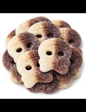 BUBS גומי שוודי גולגולת קולה חמוץ