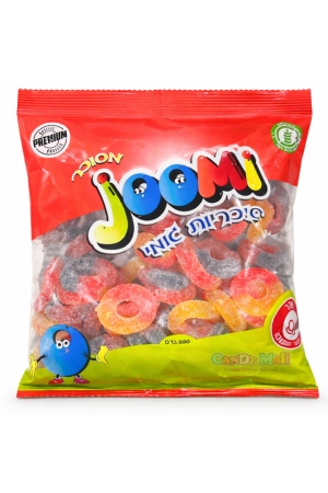 Joomi ג'ומי גומי מסוכר בצורת טבעות 500 גרם