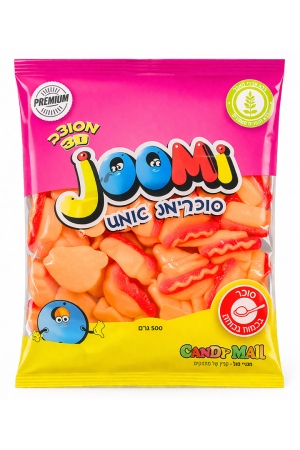 Joomi ג'ומי גומי מסוכר בצורת נקניקיה 500 גרם