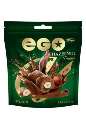 Vobro ווברו חטיפי שוקולד חלק ממולא קרם אגוזי לוז 87 גרם