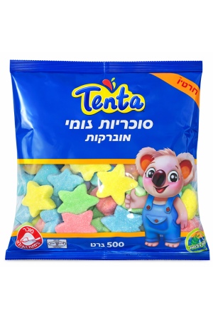 סוכריות גומי תנתה כוכבים מסוכר 500 גרם
