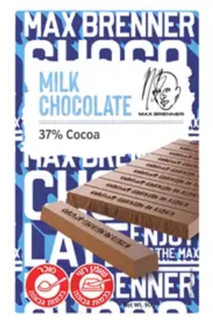 מקס ברנר - טבלת שוקולד חלב 90 גרם