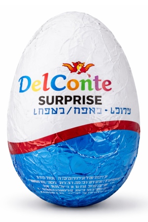 ביצת הפתעה דלקונטה שוקולד חלב