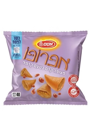 אפרופו פסח מצופה קרם בטעם קרמל אוסם 40 גרם