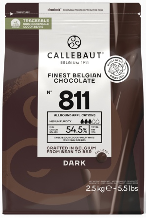 קליבוט שוקולד בלגי מריר לאפיה והמסה 2.5 ק