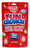 Fun Crunch סוכריות קראנץ' חמוצות בטעמי פירות 100 גרם