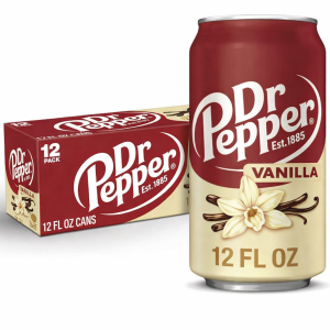 דר פפר בטעם וניל מארז פחיות 12 יחידות