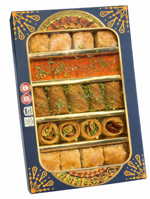 כנען בקלוואה במילוי בוטנים במגוון צורות - 500 גרם