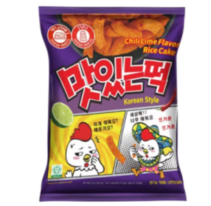 סמיאנג חטיף אורז קוריאני בטעם צ'ילי וליים