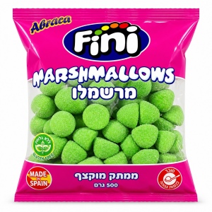 פיני מרשמלו גולף ירוק מצופה סוכר 500 גרם