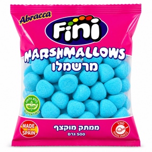 פיני מרשמלו גולף כחול מצופה סוכר 500 גרם