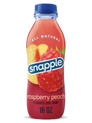 Snapple סנאפל בטעם פטל ואפרסק