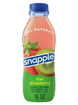 Snapple סנאפל תה קר בטעם תות קיווי
