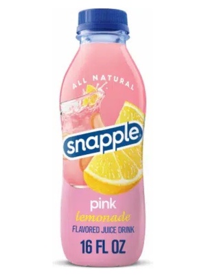 Snapple סנאפל תה קר לימונדה ורוד