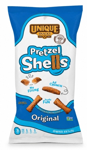 Unique Pretzel מקלות יוניק פרצל חלולים 284 גרם