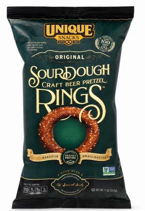 Unique Pretzel טבעות יוניק פרצל מחמצת 284 גרם