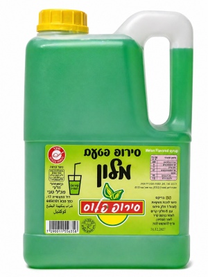 תרכיז להכנת ברד מלון - סירופ פלוס 4 ליטר