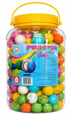סוכריות מחליפות צבעים בצנצנת - 150 יחידות