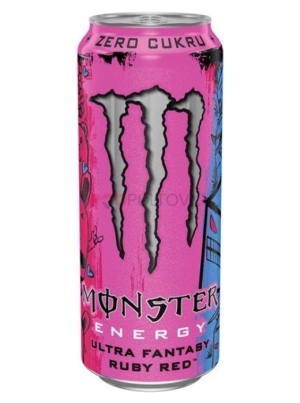 Monster מונסטר- משקה אנרגיה פנטזי רובי רד זירו 500ml