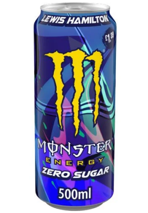 משקה מונסטר אנרג׳י פול ט׳רוטל זירו 500ml