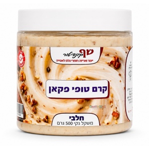 קרם טופי פקאן 500g שף קונדיטור חלבי